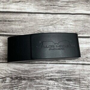 Taylor Madison Eyewear Women's Glasses Sunglasses Case Black Cream Hinge Magnet